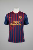 Vintage men Nike FC Barcelona 2011-2012 Home Shirt - Messi #10 Size L image
