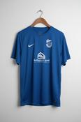 Vintage Nike Dri-FIT SV Glück Auf Gebhardshagen Football Jersey - Blue Size XXL image