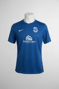 Vintage Nike Dri-FIT SV Glück Auf Gebhardshagen Football Jersey - Blue Size XXL image