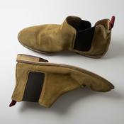 Vintage y2k Kurt Geiger brown suede chelsea boot EU 45 image