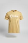 Vintage yellow men Diesel round neck short sleeve tees in L|L29 W19|SKU 6379 image