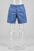 Vintage y2k Brooks Brothers blue embroidery short image