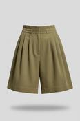 Vintage y2k H&amp;M originals 1940s british military khaki drill shorts image