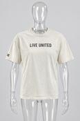 Vintage y2k Live united white t-shirt size L image