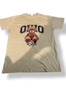 Rubynee Vintage y2k Ohio USA Cream Men's Tshirt size L image