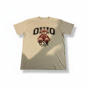 Rubynee Vintage y2k Ohio USA Cream Men's Tshirt size L image