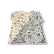 Disney white patterned tshirt size M image