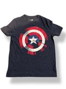Rubynee Vintage y2k Marvel Avengers Captain America Blue T-Shirt image
