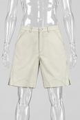 VINTAGE Y2K EMBARGO RELAXED-FIT SHORTS IN BEIGE COTTON image