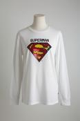 Vintage y2k white superman t-shirts image
