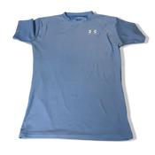 Vintage men Under Armour sky blue short sleeve tees in S| SKU 6500 image