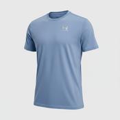 Vintage men Under Armour sky blue short sleeve tees in S| SKU 6500 image