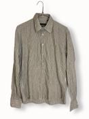Rubynee Vintage y2k Zara man grey striped long sleeve shirts image