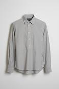 Vintage y2k Zara man grey striped long sleeve shirts image