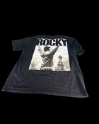 Vintage Bershka Black Rocky 2006 Men's L Shirt.|SKU 5031 image