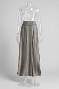 Rubynee Vintage y2k womens riverdale black and white stripe skirts image