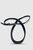 Vinatge Calvin Klein Women's Black Belt. SKU 5082