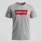 Fruit of the Loom URVI'S Grey Graphic T-Shirt SKU 5093