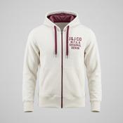 Jack and Jones Vintage Y2K Brown Zip Up  L 27 W 20 White SKU 5098