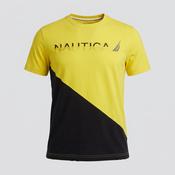 vinatge Nautica Men's Yellow T-shirt in size M l 27 w 19 sku 5127