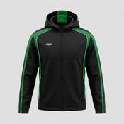 Vintage Umbro Black and Green Training Jacket SKU 5132
