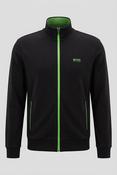 Hugo Boss Mens Track Jacket Medium Black Tracksuit Top Zip Up Sweater Jumper Sweaters for Men  L 29 W 21 SKU 5133