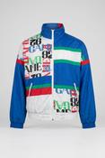 Vintage windbreaker 90s Blue Sport clothing Unisex jacket L-XL Marcel Clair training jacket sports parka Sportswear Running Run Gear / Outwear / L / XL Activewear / Tracksuit / Sweatshirt Parachute / Blue Top Bomber L 29 W28 SKU 5136.