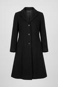 Vintage Calvin Klein  Grey Coats, Jackets &amp; Waistcoats Wool Outer Shell for Women  wool long grey coat. GRADE B .   SIZE 10 UK L 36 W 19  SKU 5137