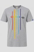 Vintage  grey adidas-arrow-line-tee- L 27 W 20 in Size M SKU 5163