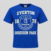 Women Everton Shirt Tshirt FC EPL Football Club Blue Cotton Blend Soccer Youth SIZE S/M L 25 W 15 SKU 5199