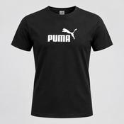 80s Puma Logo Athletic Sportswear Faded Black t-shirt Large L 23 W 19 SKU 5213