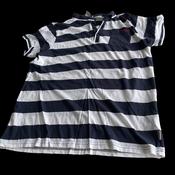 Lee Cooper White Casual Shirts Tops white and navy  for Men IN L L29 W  20SKU 5228 image