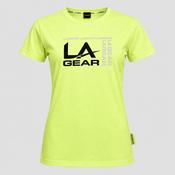 Vintage 90s LA Gear Brand Big Logo Spell Out Single Stitch Shirt SKU 5232