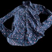 ZARA Print Multi Slim Fit Button-Down Shirt image