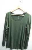 Vintage GAP green round neck large womens tees image