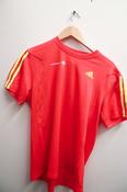 Vintage Adidas original 3 Stripes T-Shirt - Orange España image