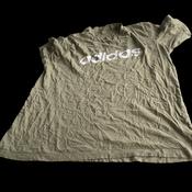 ADIDAS MENS GRAPHIC T-SHIRT TOP MEDIUM KHAKI COTTON adidas Essentials Crew Neck T-Shirts for Men XL. L 29 W 23 SKU 5265