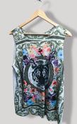 Vintage River island white A-line womens top size 6 image