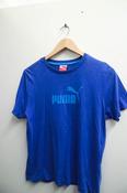 Vintage blue puma SS logo medium Tshirt image