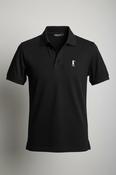 Vintage men black Boxeur Des Reus short sleeve polo shirt in S|L27 W21|SKU 6632 image