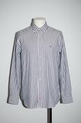 Vintage men Tommy Hilfiger blue multi stripe long sleeve shirt in L|L33W22|SKU 6637 image