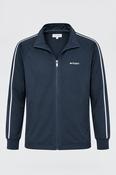 Vintage women Kaepa black full zip high neck cotton polyester track top L|L28 W20|SKU 6680 image