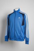 Vintage women Adidas blue training 3-stripe zipper jacket in M|L27 W19|SKU 6683 image