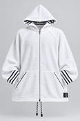 Vintage  Women's Cute White Y2K Natural Hoodie SKU 5301 image
