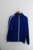 Vintage blue full zip mens medium track suit