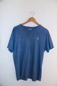 Vintage small blue ralph lauren plain tees image