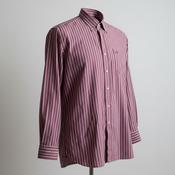 Vintage 1990s Adidas men's striped button down shirt size 2XL|L35W23|SKU 5328 image