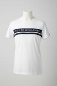 Vintage men's  white Tommy Hilfiger short sleeve tees in Size S|L28W20|SKU 5359