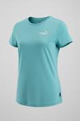Vintage PUMA Women's Small Teal Graphic Short Sleeve Athletic Top|L23 W16| SKU 5362