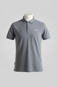 VINTAGE GREY SLAZENGER REGULAR FIT  MEN'S POLO SHIRT SIZE M|L28 W20|SKU 5363 image